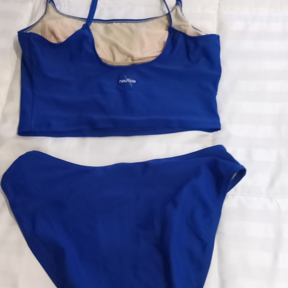 NAUTICA.  TWO PIECE SWIM SUIT. SIZE. 14 - Picture 3 of 3